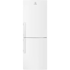 Electrolux ENB1LE30WL (K) fehér, alulfagyasztós, Hűtő:195L, Fagyasztó:110L, Low frost hűtőszekrény (Újracsomagolt)