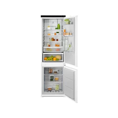 Electrolux ENT6MD18S3 fehér, alulfagyasztós, beépíthető, Hűtő:186L, Fagyasztó:62L, hűtőszekrény