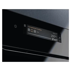 Electrolux EOA9S31WZ fekete, beépíthető, sütőtér: 70L, grill, légkeverés, sütő