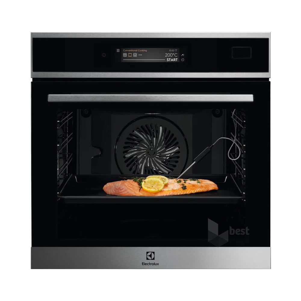 Electrolux EOC9P31WX SteamCrisp inox, beépíthető, sütőtér: 71L, grill, légkeverés, gőzsütő