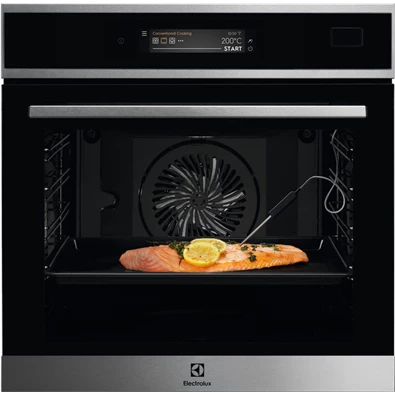 Electrolux EOC9P31WX SteamCrisp inox, beépíthető, sütőtér: 71L, grill, légkeverés, gőzsütő