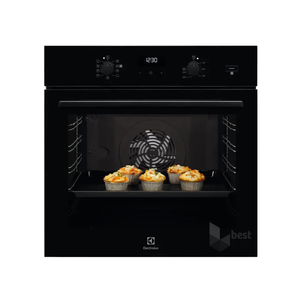 Electrolux EOD5C50Z fekete, beépíthető, sütőtér: 72L, grill, légkeverés, katalitikus, sütő