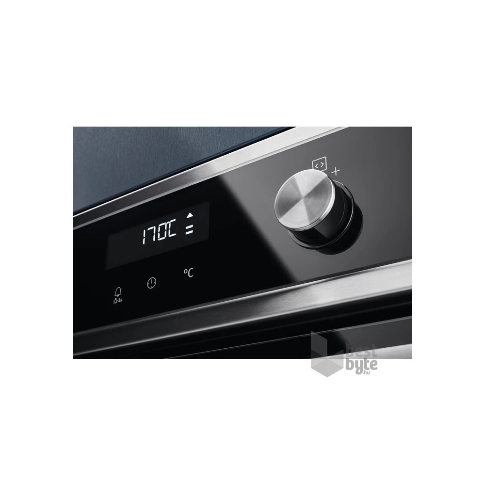 Electrolux EOD6P71X fekete, beépíthető, sütőtér: 72L, grill, légkeverés, pirolitikus, sütő