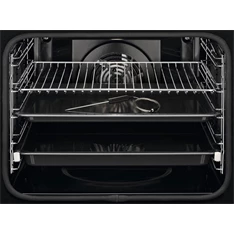 Electrolux EOD6P77WX SteamBake fekete-inox, beépíthető, sütőtér:72L, grill, légkeverés, priolitikus, sütő
