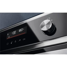 Electrolux EOD6P77WX SteamBake fekete-inox, beépíthető, sütőtér:72L, grill, légkeverés, priolitikus, sütő