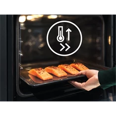 Electrolux EOE7P31X fekete beépíthető sütő