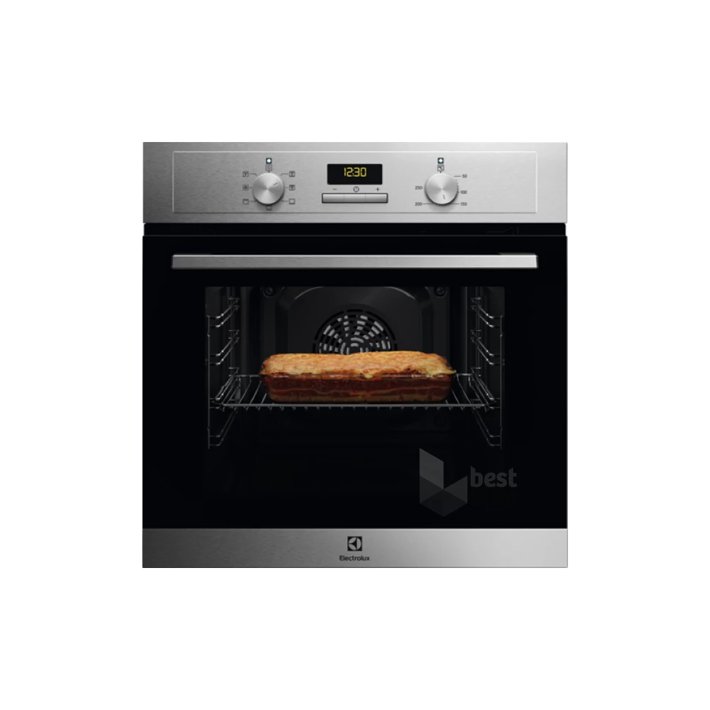 Electrolux EOF3H00BX inox, beépíthető, sütőtér: 65L, grill, légkeverés, sütő