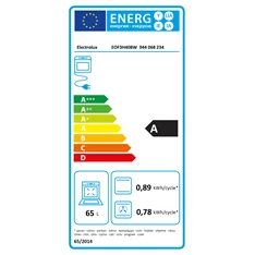 Electrolux EOF3H40BW fehér beépíthető sütő