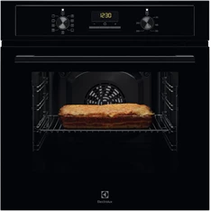 Electrolux EOF3H50BK fekete, beépíthető, sütőtér:65L, grill, légkeverés, aquaclean, sütő Electrolux EOF3H50BK fekete, beépíthető, sütőtér:65L, grill, légkeverés, aquaclean, sütő