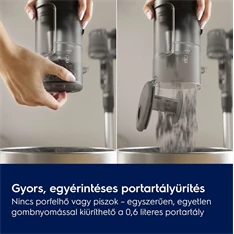 Electrolux EP61H21WET Hygienic 600 vezeték nélküli álló porszívó