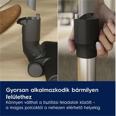 Electrolux EP61H21WET Hygienic 600 vezeték nélküli álló porszívó