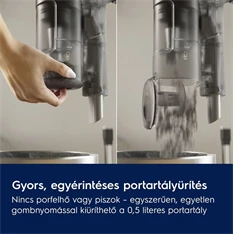 Electrolux EP61HB21UV Hygienic 600 vezeték nélküli álló porszívó allergiásoknak