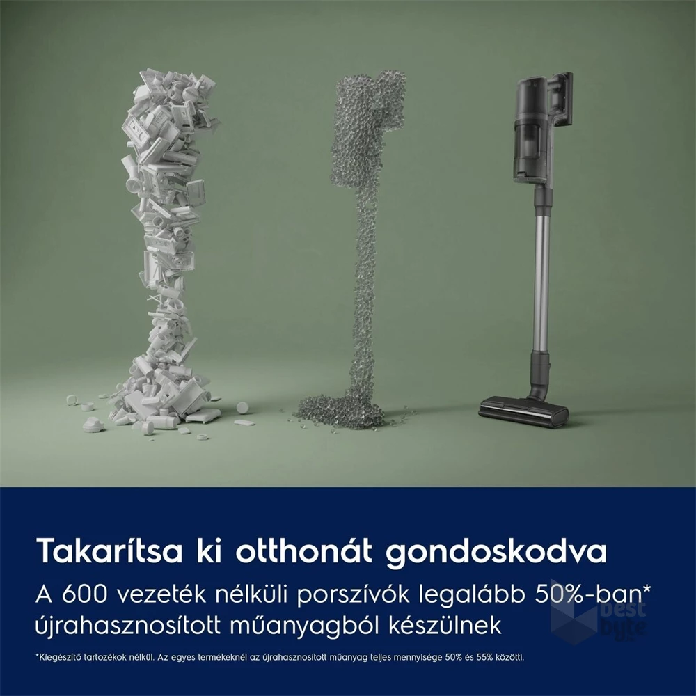 Electrolux EP61HB21UV Hygienic 600 vezeték nélküli álló porszívó allergiásoknak