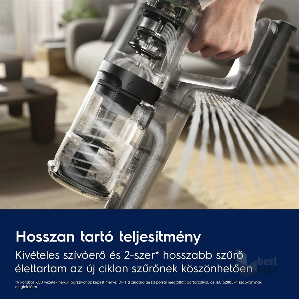 Electrolux EP61HB21UV Hygienic 600 vezeték nélküli álló porszívó allergiásoknak
