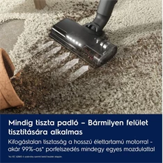 Electrolux EP61HB21UV Hygienic 600 vezeték nélküli álló porszívó allergiásoknak