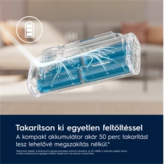 Electrolux EP71B14WET Hygienic 700 vezeték nélküli álló porszívó