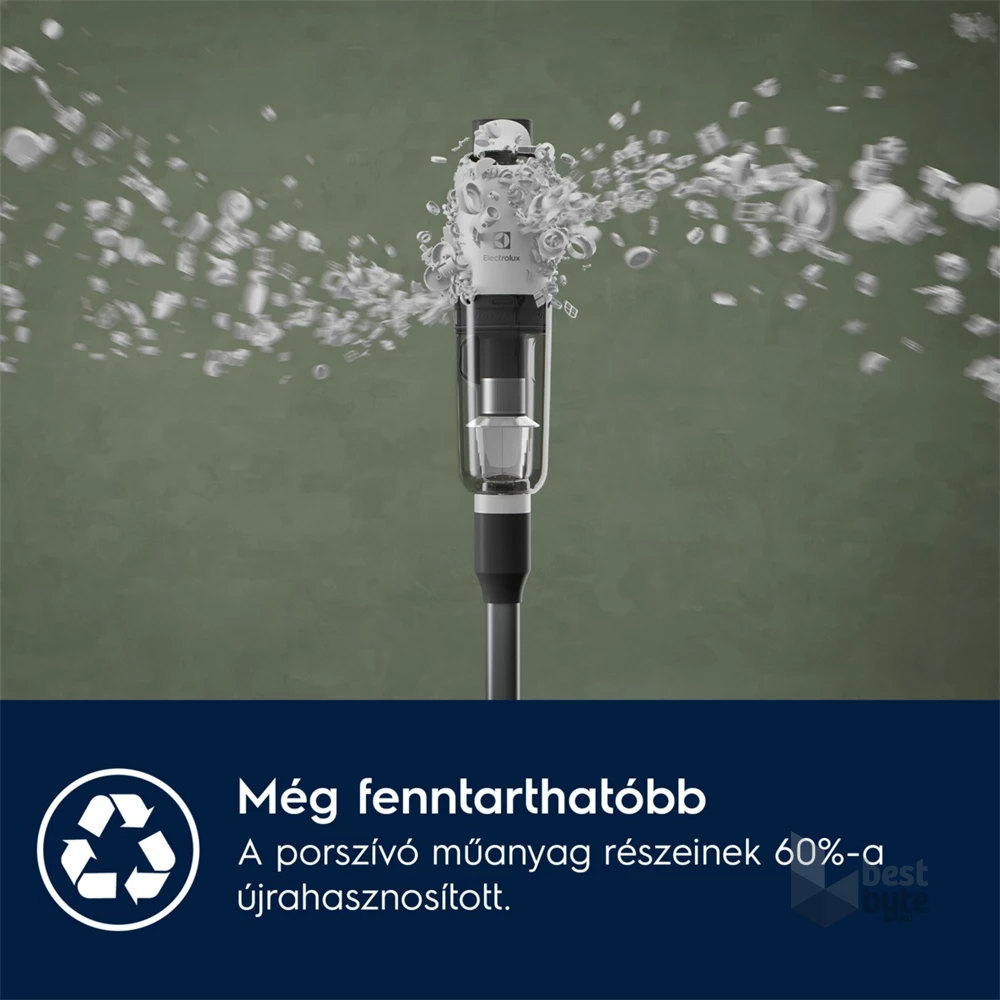 Electrolux EP71HB14UV Hygienic 700 vezeték nélküli álló porszívó allergiásoknak