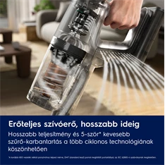 Electrolux EP82UB25UG Ultimate 800 vezeték nélküli álló porszívó