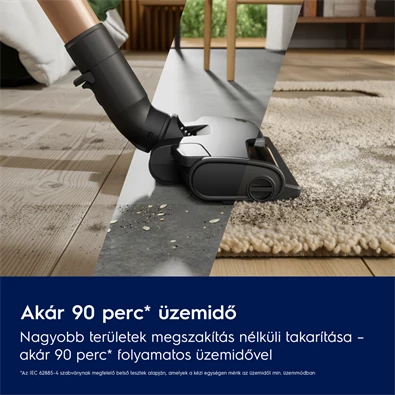Electrolux EP82UB25UG Ultimate 800 vezeték nélküli álló porszívó