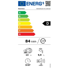 Electrolux ESI5545LOX beépíthető mosogatógép