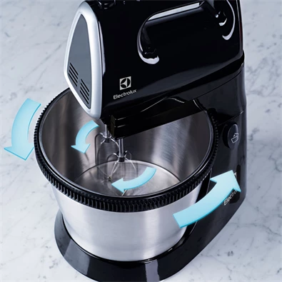 Electrolux ESM3310 Love your day fekete fémtálas kézi mixer