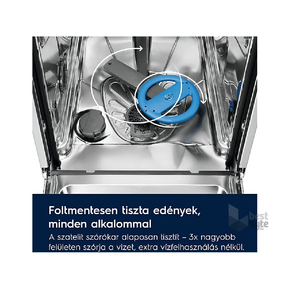 Electrolux ESS47420SX ezüst, programok száma: 8, szabadonálló, 13 terítékes mosogatógép 