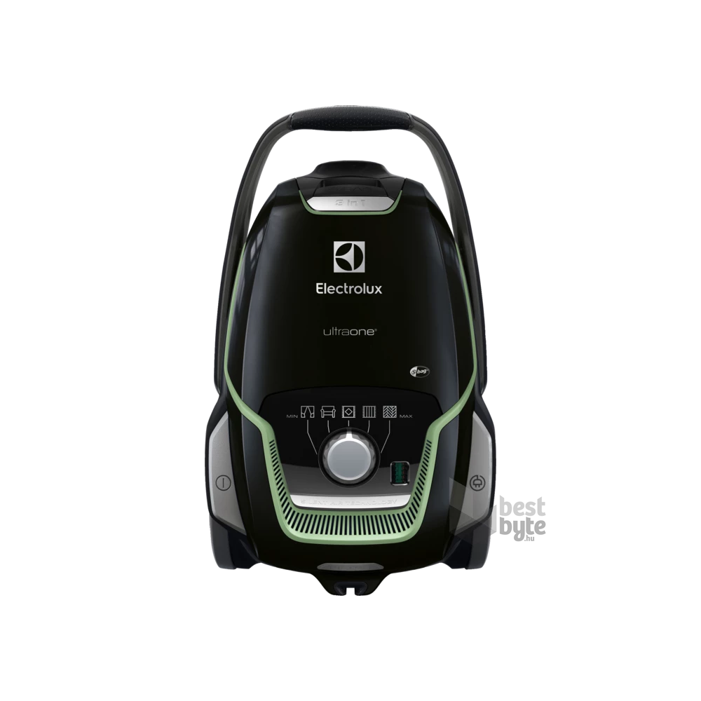 Electrolux EUOC94DB UltraOne csendes fekete porzsákos porszívó