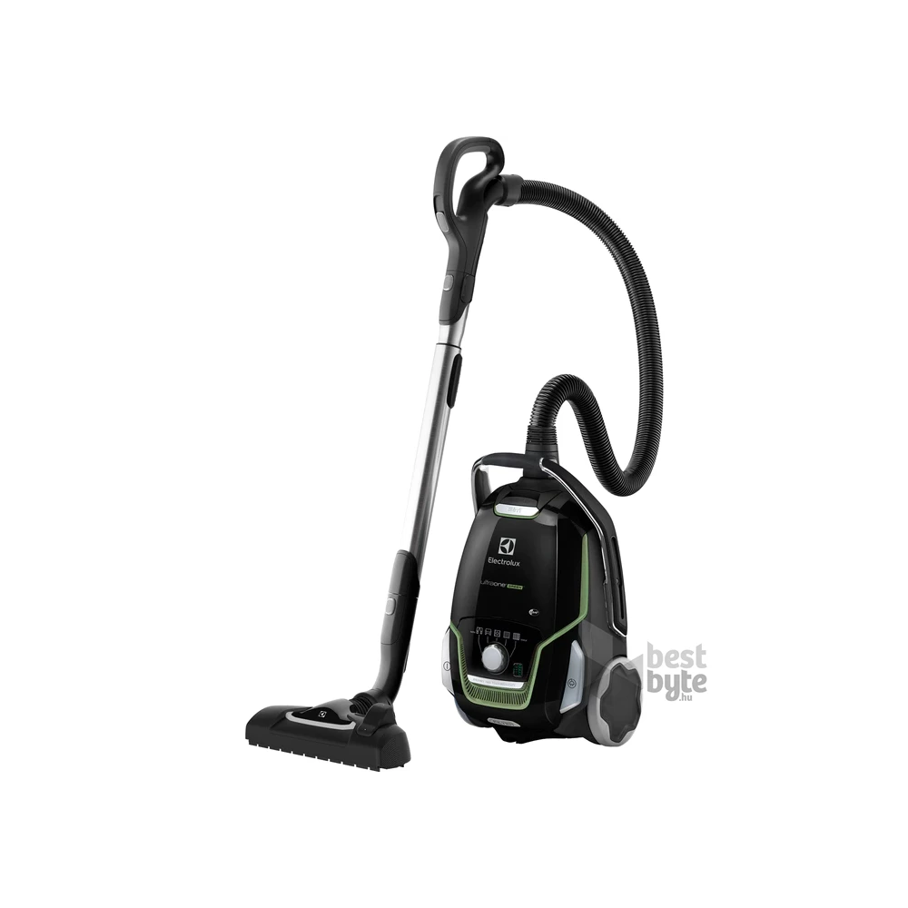 Electrolux EUOC9GREEN UltraOne csendes fekete porzsákos porszívó