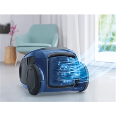 Electrolux EUSC66-SB UltraSilencer kék porzsákos porszívó