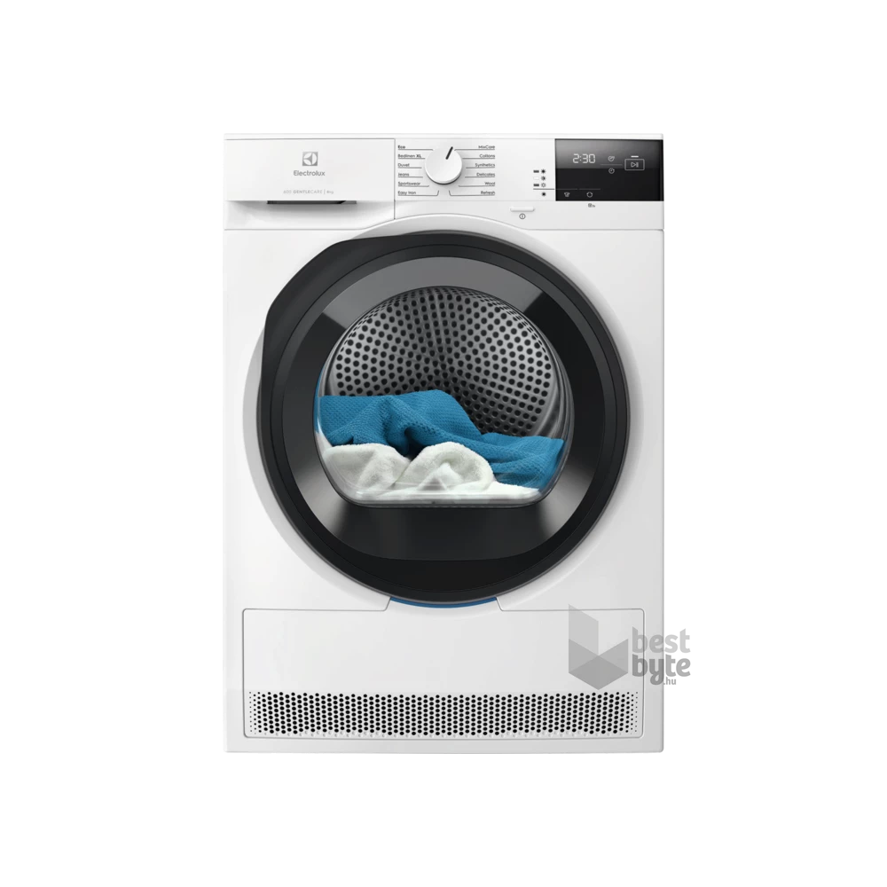 Electrolux EW6D285AE GentleCare fehér, 8 kg, hőszivattyús, szárítógép