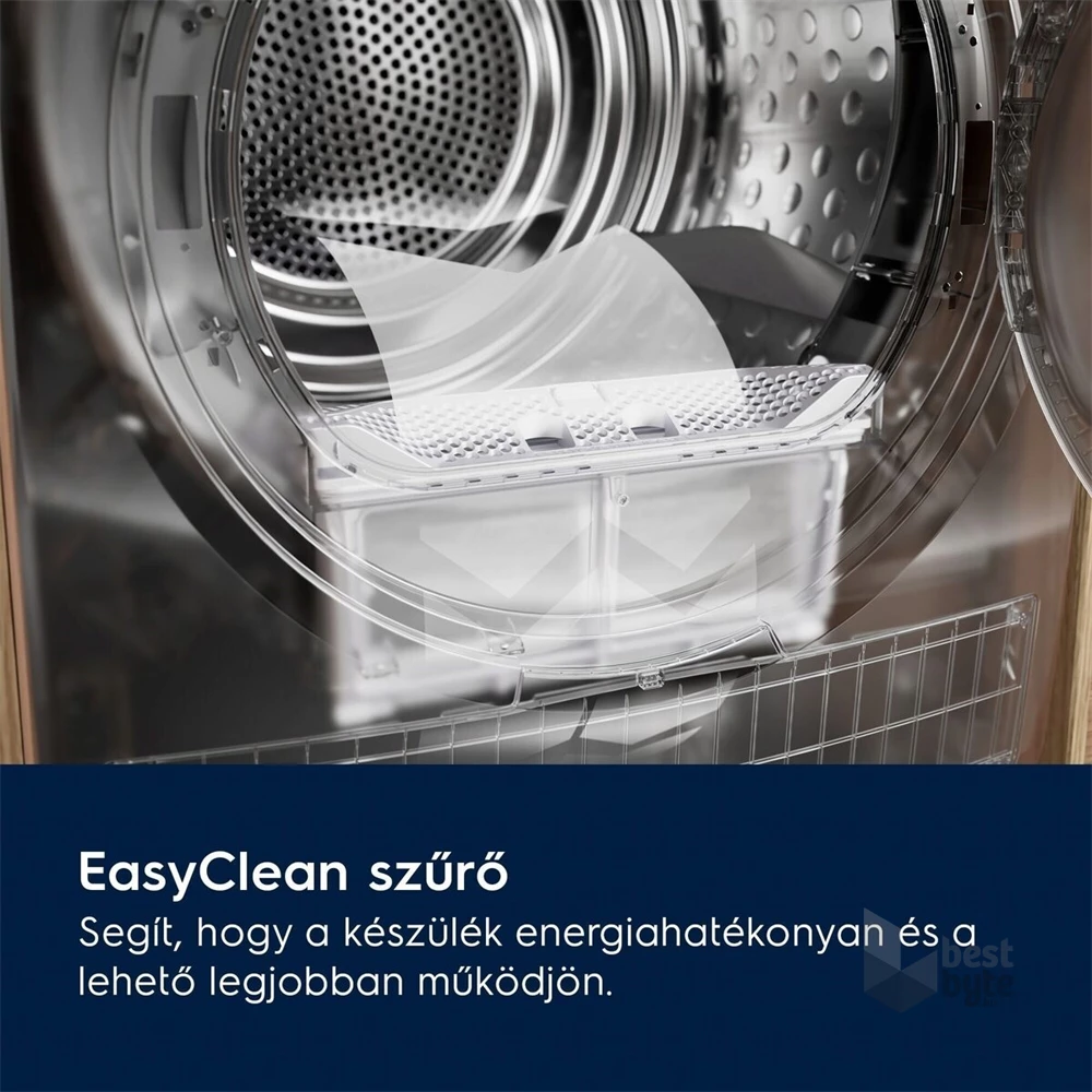Electrolux EW6D295GE GentleCare fehér, 9 kg, hőszivattyús, szárítógép