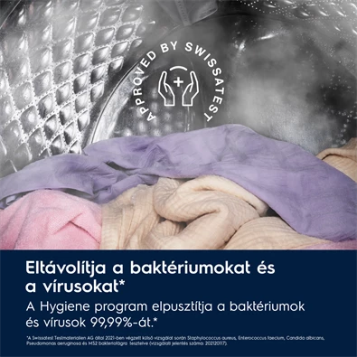 Electrolux EW6F1482E fehér, elöltöltős, max.1400ford., 8 kg, mosógép