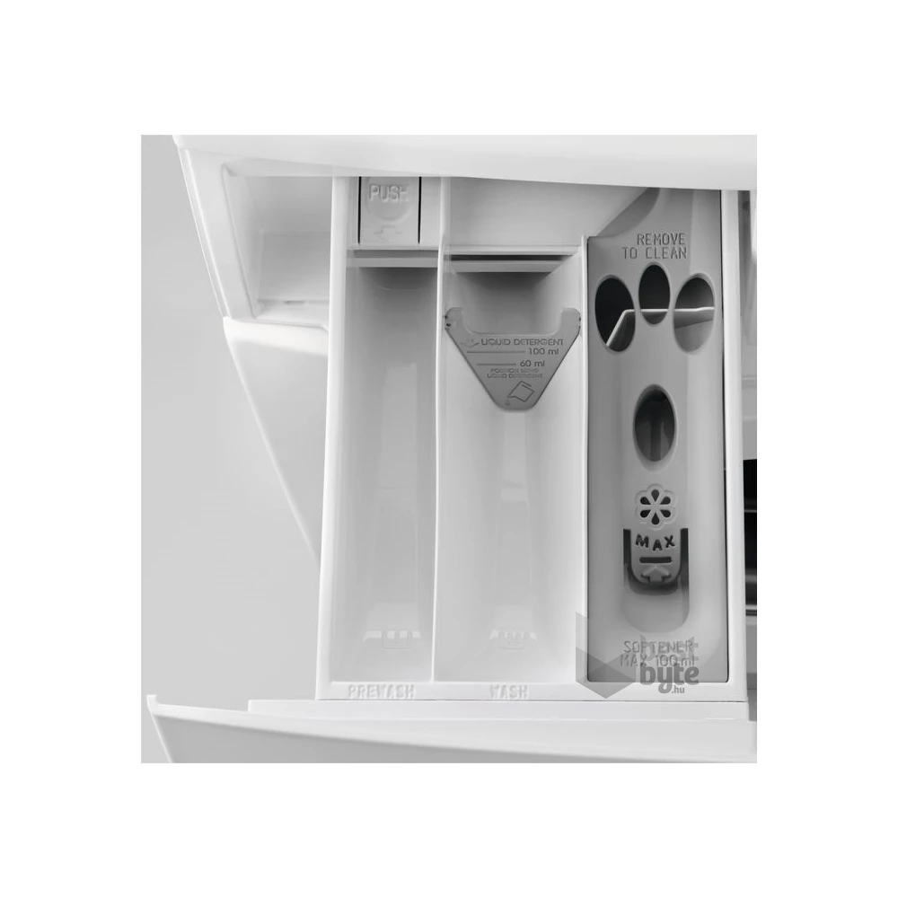 Electrolux EW6F421B fehér, elöltöltős, max.1200ford., 10 kg, mosógép