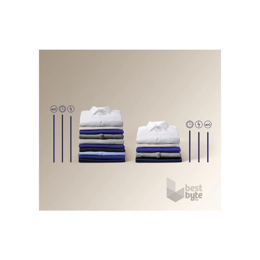 Electrolux EW6F421B fehér, elöltöltős, max.1200ford., 10 kg, mosógép