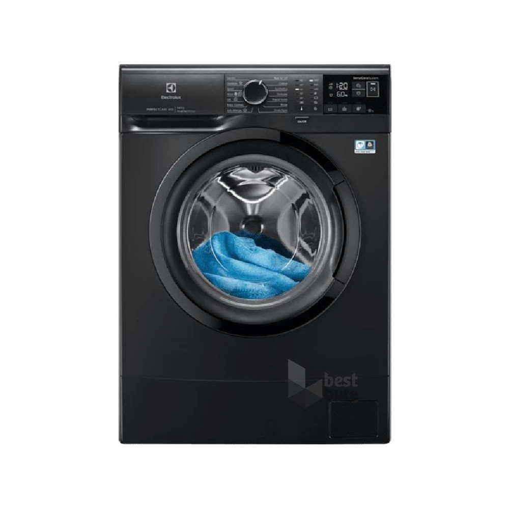Electrolux EW6SN406BXI sötétszürke, elöltöltős, max.951ford., 6 kg, mosógép