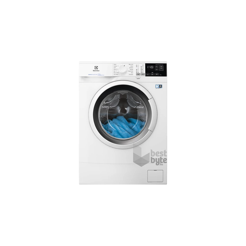Electrolux EW6SN406WI fehér, elöltöltős, keskeny, max.1000ford., 6 kg, mosógép