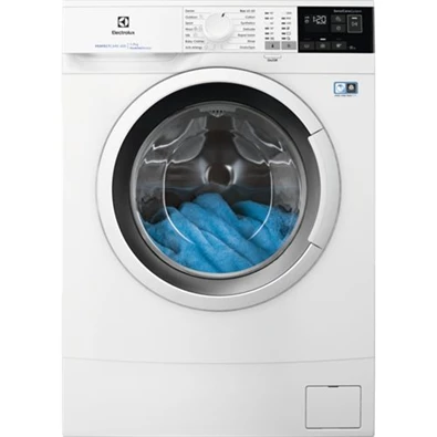 Electrolux EW6SN427WI fehér, elöltöltős, keskeny, max.1200ford., 7 kg, mosógép