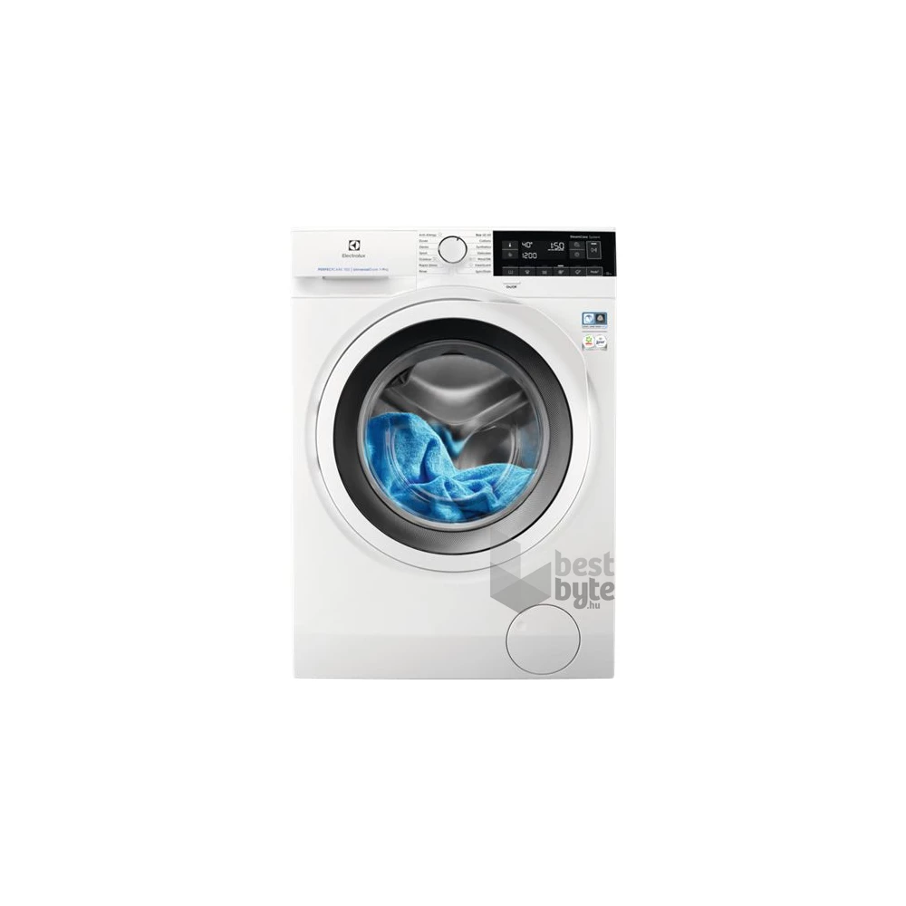 Electrolux EW7F349PW fehér, elöltöltős, max.1400ford., 9 kg, mosógép