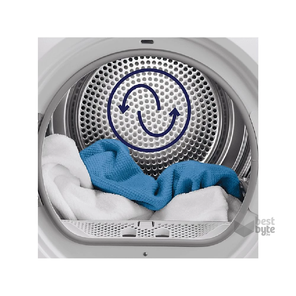 Electrolux EW7H458B fehér, 8 kg, hőszivattyús, szárítógép