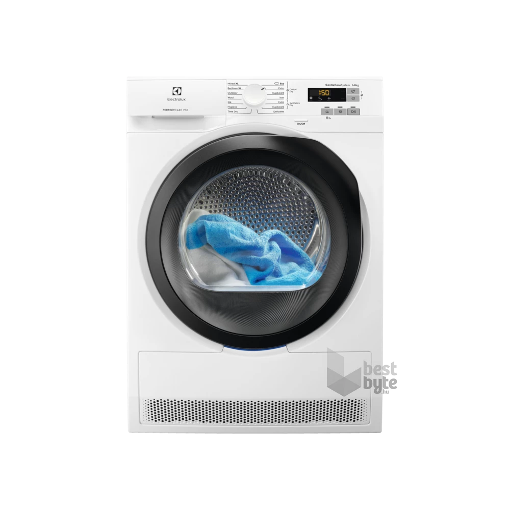 Electrolux EW7H578S fehér, 8 kg, hőszivattyús, szárítógép