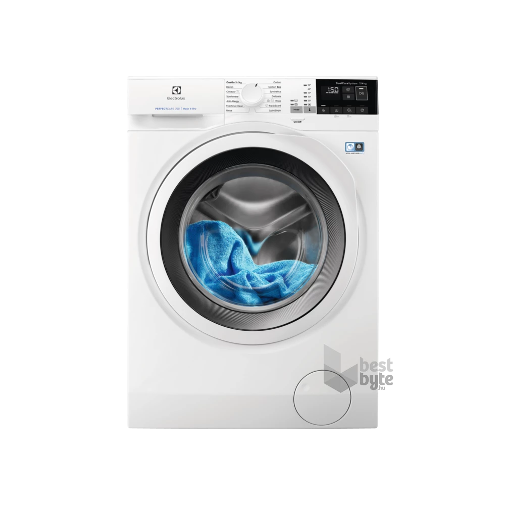 Electrolux EW7W447W elöltöltős mosó-szárítógép
