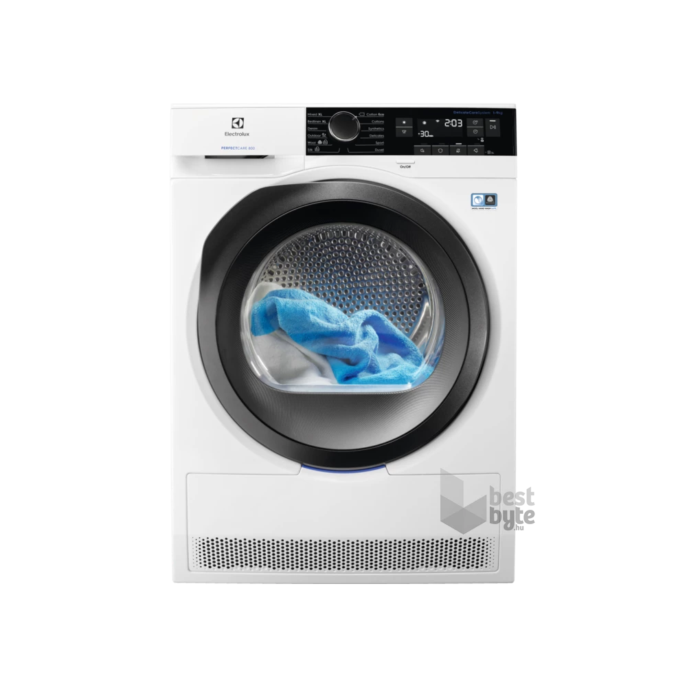 Electrolux EW8H259ST fehér, 9 kg, hőszivattyús, szárítógép