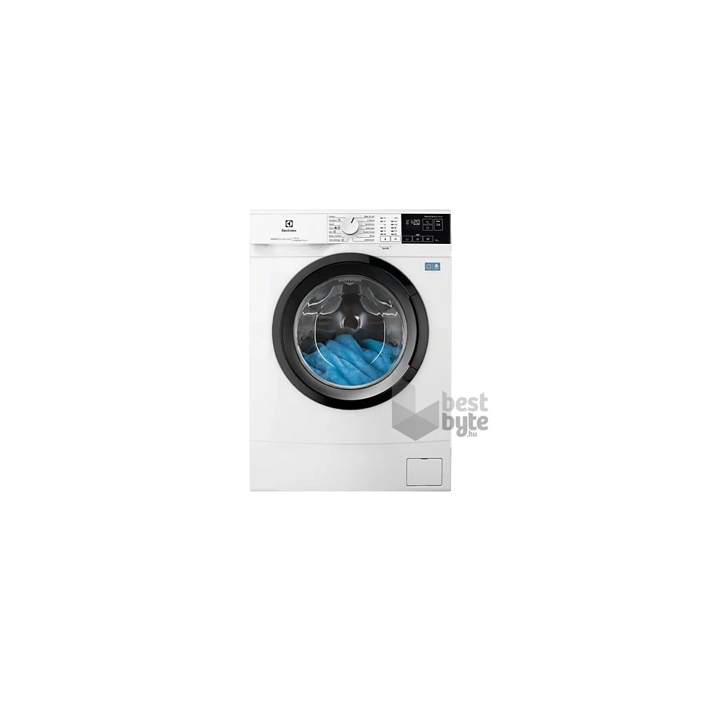 Electrolux EWS6426BE fehér, elöltöltős, keskeny, max.1200ford, 6kg, mosógép
