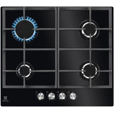 Electrolux KGG64262K fekete beépíthető gáz főzőlap