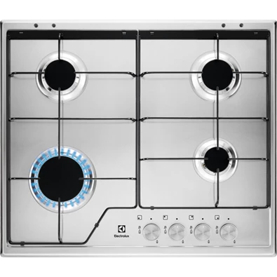 Electrolux KGS6424SX inox beépíthető gáz főzőlap