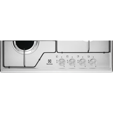 Electrolux KGS6424SX inox beépíthető gáz főzőlap