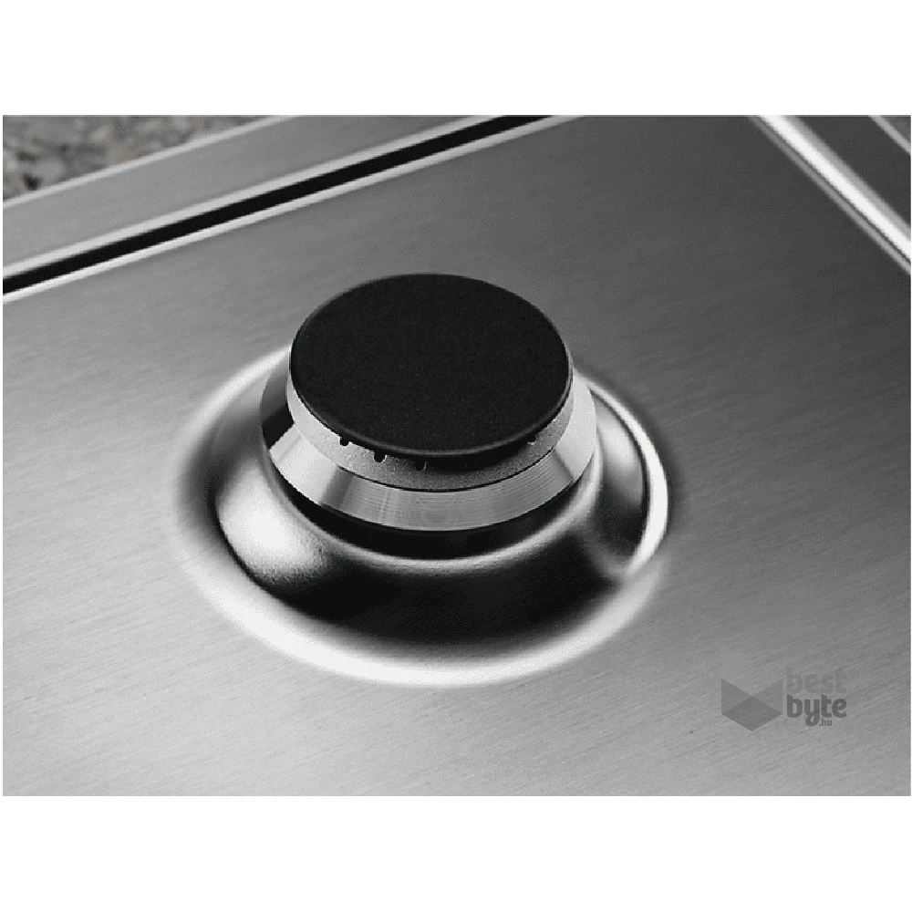Electrolux KGS64362SX inox, beépíthető, gáz, főzőzóna: 3 +1 wok égőfej, beépíthető méret: 56cm, főzőlap