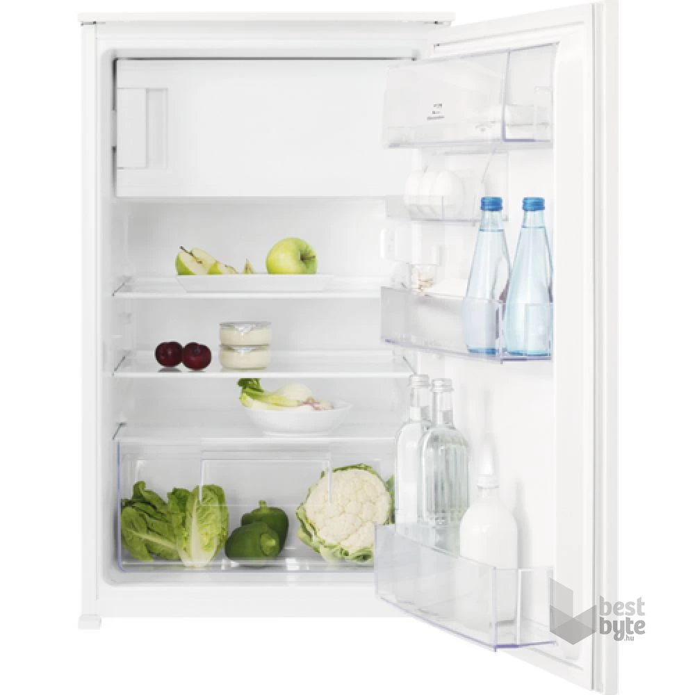 Electrolux LFB2AE88S fehér, egyajtós, beépíthető, Hűtő:110L, Fagyasztó:14L, hűtőszekrény