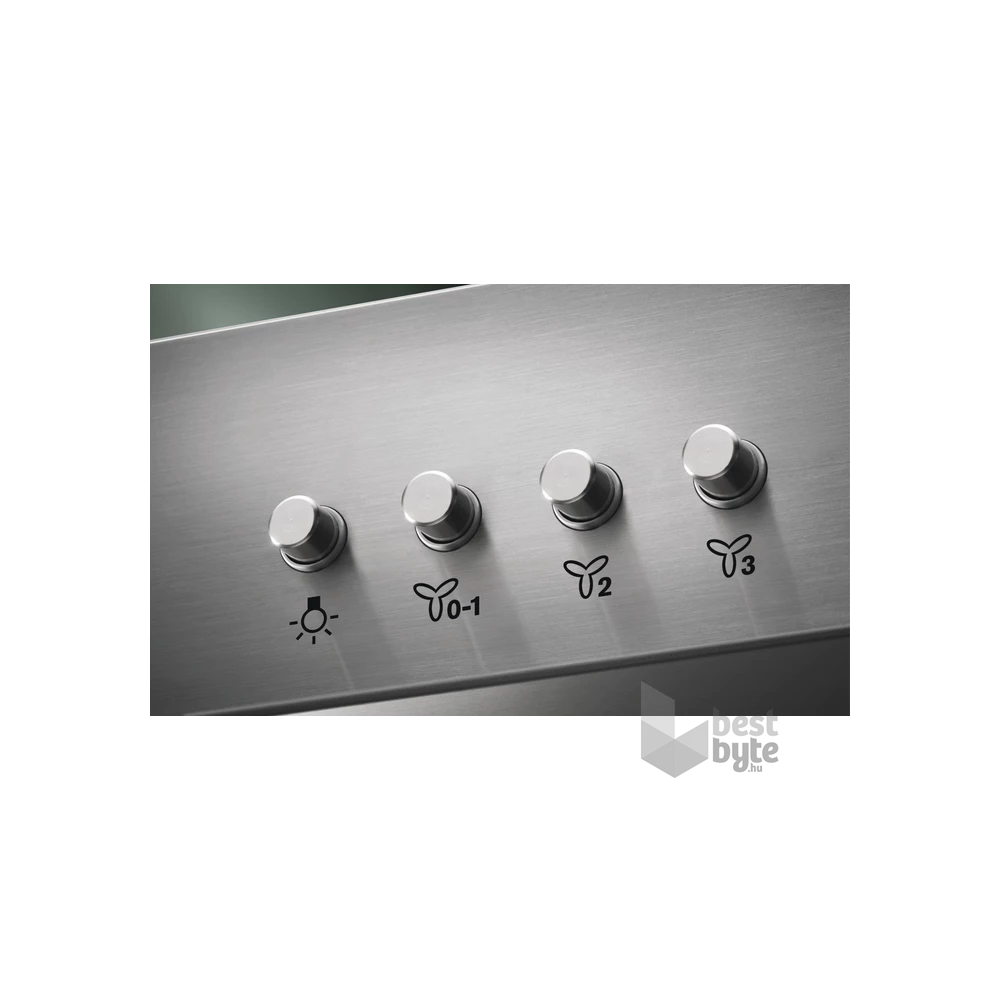 Electrolux LFC316X inox, szabadonálló, kürtős, méret:59,8 cm, zajszint:66 dB, páraelszívó