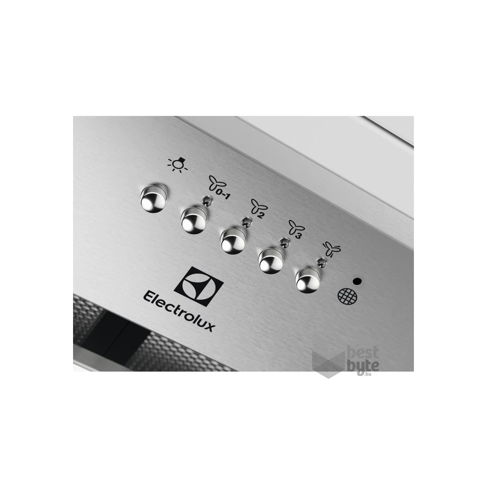 Electrolux LFG716X inox, aláépíthető, álkürtős, méret:54 cm, zajszint:67 dB, páraelszívó